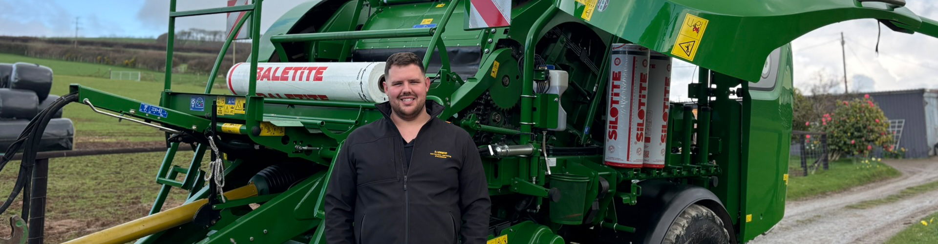 Young farmer identifies gap in the market for new baling solution