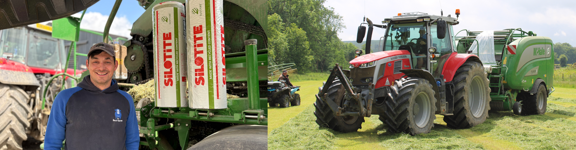 Success for Scottish contractor using recycle-ready baling solution